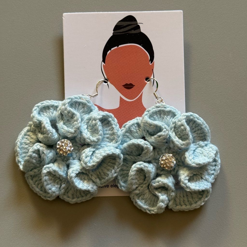 flower earrings